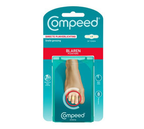Compeed Compeed Blarenpleister Tenen 8 stuks Compeed Compeed Blarenpleister Tenen 8 stuks