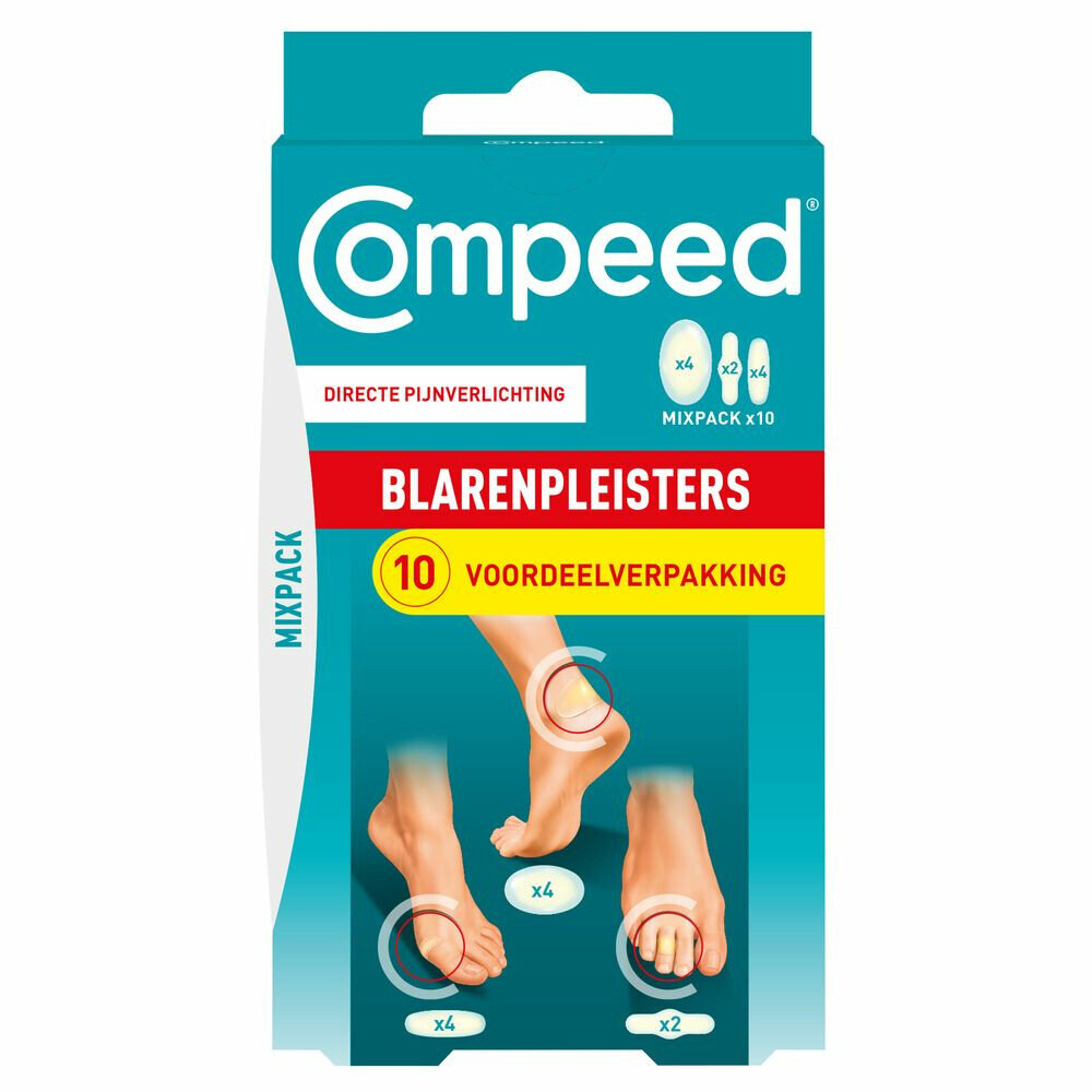 Compeed Compeed Blarenpeister Mix Pack 10 stuks Compeed Compeed Blarenpeister Mix Pack 10 stuks