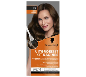 Schwarzkopf Schwarzkopf Uitgroeiset R6 Bruin Schwarzkopf Schwarzkopf Uitgroeiset R6 Bruin