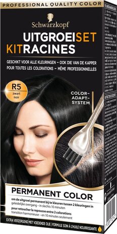Schwarzkopf Schwarzkopf Uitgroeiset R5 Zwart