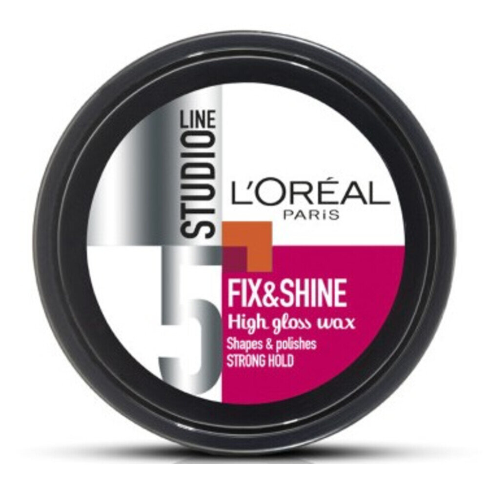 Loreal L'Oreal Studio Line Wax Fix & Shine (High Gloss) - 75ML Loreal L'Oreal Studio Line Wax Fix & Shine (High Gloss) - 75ML