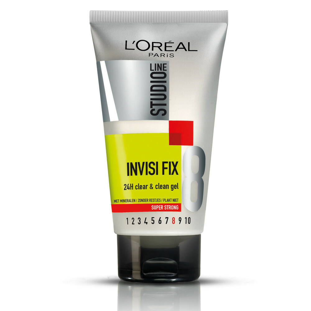 Loreal L'Oreal Studio Line Gel Invisi Fix Nr 8 (super Strong) - 150ML afbeelding