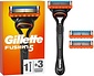 Gillette Fusion5 Houder met 3 navulmesjes Gillette Fusion5 Houder met 3 navulmesjes