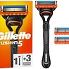 Gillette Gillette Fusion5 Houder met 3 navulmesjes