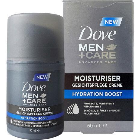 Dove Dove Men Care Dagcrème Moisturiser Hydration Boos - 50ML
