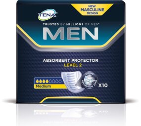 Tena Tena For Man Level 2 incontinentie - 10 stuks - Incontinentieverband