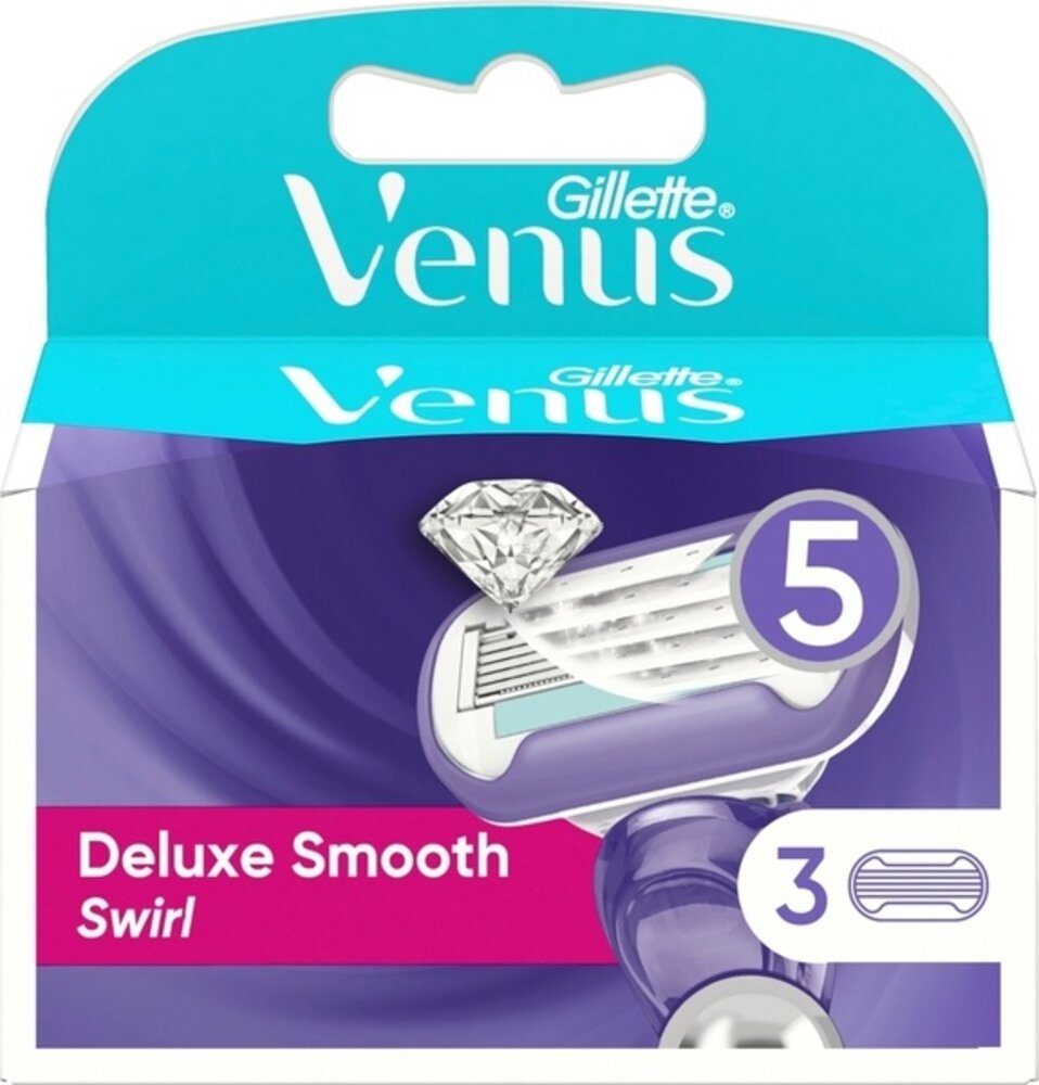 Gillette Gillette - Venus Swirl - Scheermesjes/Navulmesjes - 3 Stuks