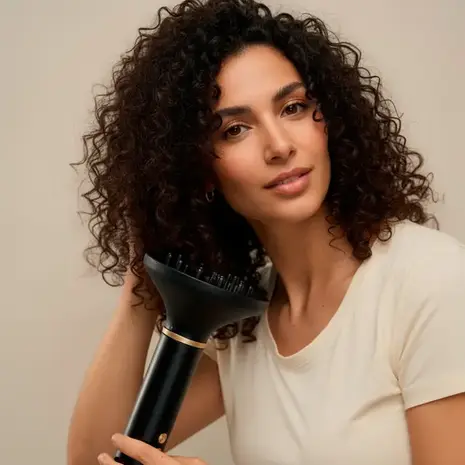 Huismerk Ionische Multifunctionele Luchtdroger en Styler Borstel met Coanda Technologie en 7 Accessoires Wavify Voordeligscheren