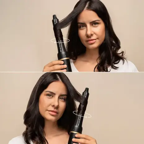 Huismerk Ionische Multifunctionele Luchtdroger en Styler Borstel met Coanda Technologie en 7 Accessoires Wavify Voordeligscheren