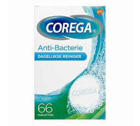 Corega Corega Tabs 66Anti Bacterie Reinigingstabletten