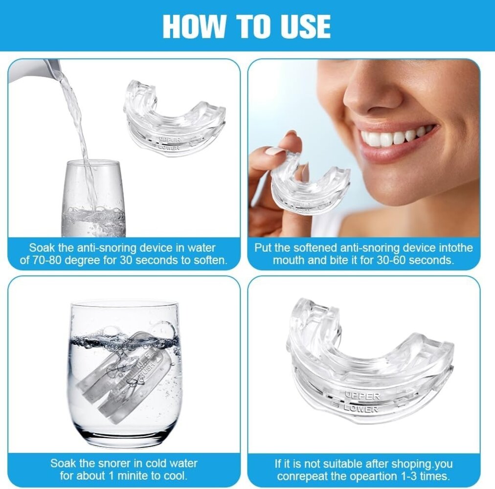 Deepsleep Deepsleep anti snurk beugel op maat verstelbaar