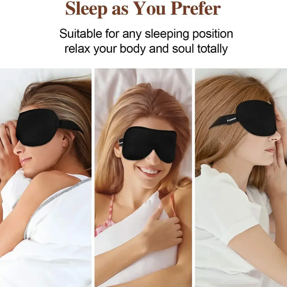 Deepsleep Luxe Oogmasker en Slaapmasker