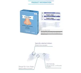 Deepsleep Breathe Better  Nasal Strips Large Cleare - 30 neuspleisters