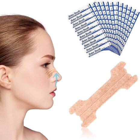 Deepsleep Anti snurk pakket - neuspleisters en neusspreiders