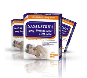 Deepsleep Nasal Strips Breathe better Large - 30 neuspleisters