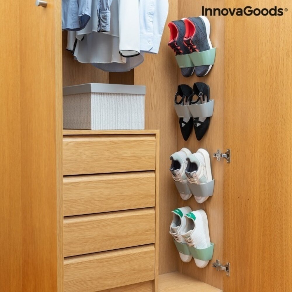Huismerk InnovaGoods Zelfklevende Schoenenrekken Shohold - 4 stuks