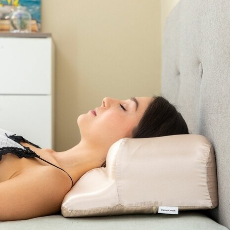 InnovaGoods Innovagoods Anti-Rimpel Nekkussen met Satijnen Hoes Youthlow