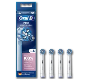 Oral B Oral-B Borstels 4 stuks Sensitive Clean