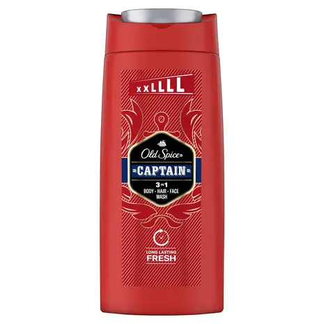 Old spice Old Spice Douchegel Captain 675ml - Verfrissende geur voor een energieke start Old spice Old Spice Douchegel Captain 675ml - Verfrissende geur voor een energieke start
