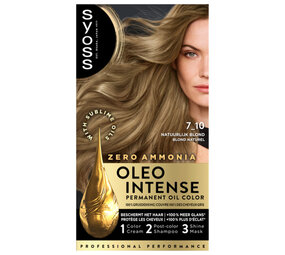 Syoss Syoss Color Oleo Intense Nr. 7-10 Natuurlijk Blond Haarverf Syoss Syoss Color Oleo Intense Nr. 7-10 Natuurlijk Blond Haarverf