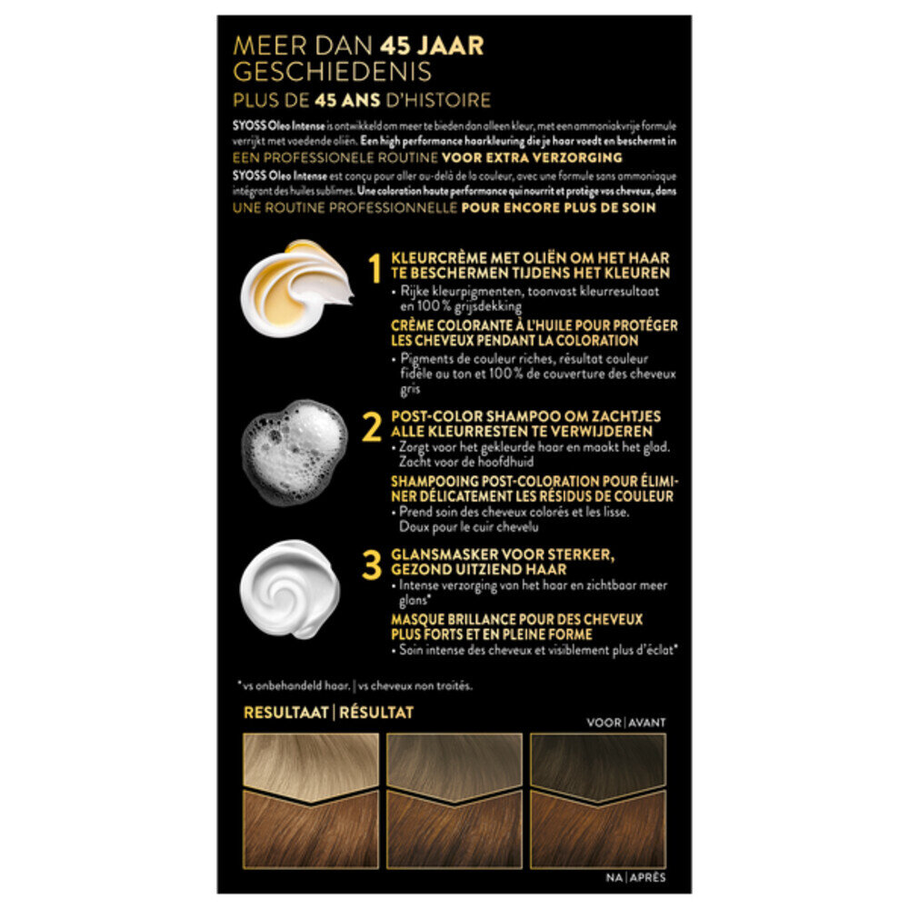Syoss Syoss Color Oleo Intense Nr. 5-86 Lichtbruin Haarverf - 1 stuk