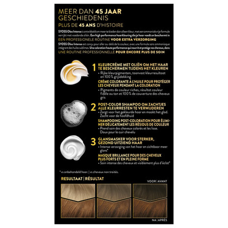 Syoss Syoss Color Oleo Intense Nr. 5-86 Lichtbruin Haarverf - 1 stuk