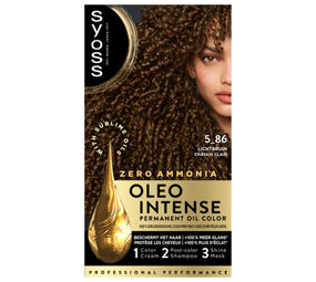 Syoss Syoss Color Oleo Intense Nr. 5-86 Lichtbruin Haarverf Syoss Syoss Color Oleo Intense Nr. 5-86 Lichtbruin Haarverf
