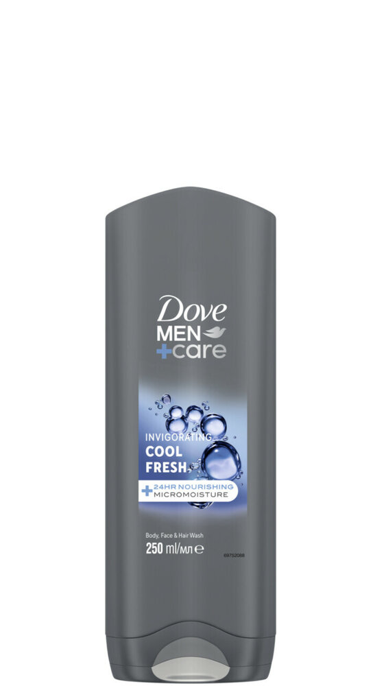 Dove Dove Men+Care Cool Fresh Douchegel 250 ml - Verfrissende verzorging voor de man