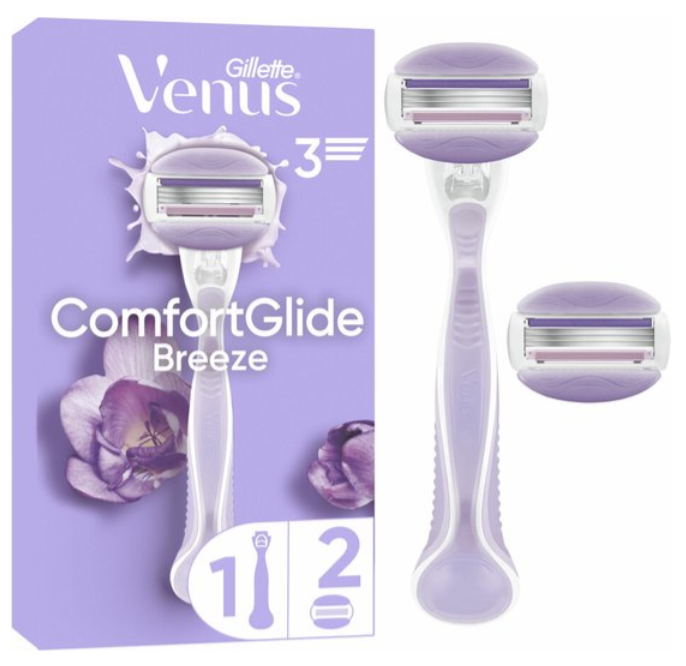 Gillette Gillette Venus Breeze Scheerhouder + 2 Scheermesjes afbeelding