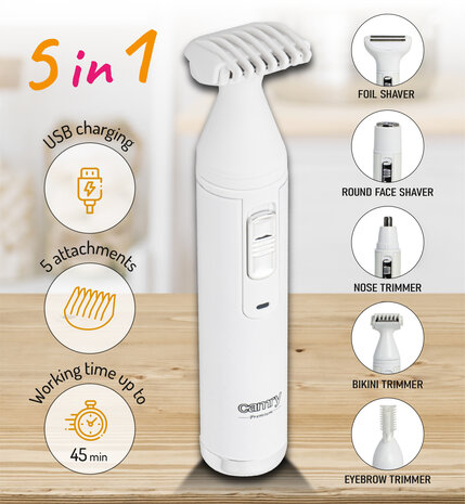 Camry Camry CR 2935 - Multi functionele trimmer set