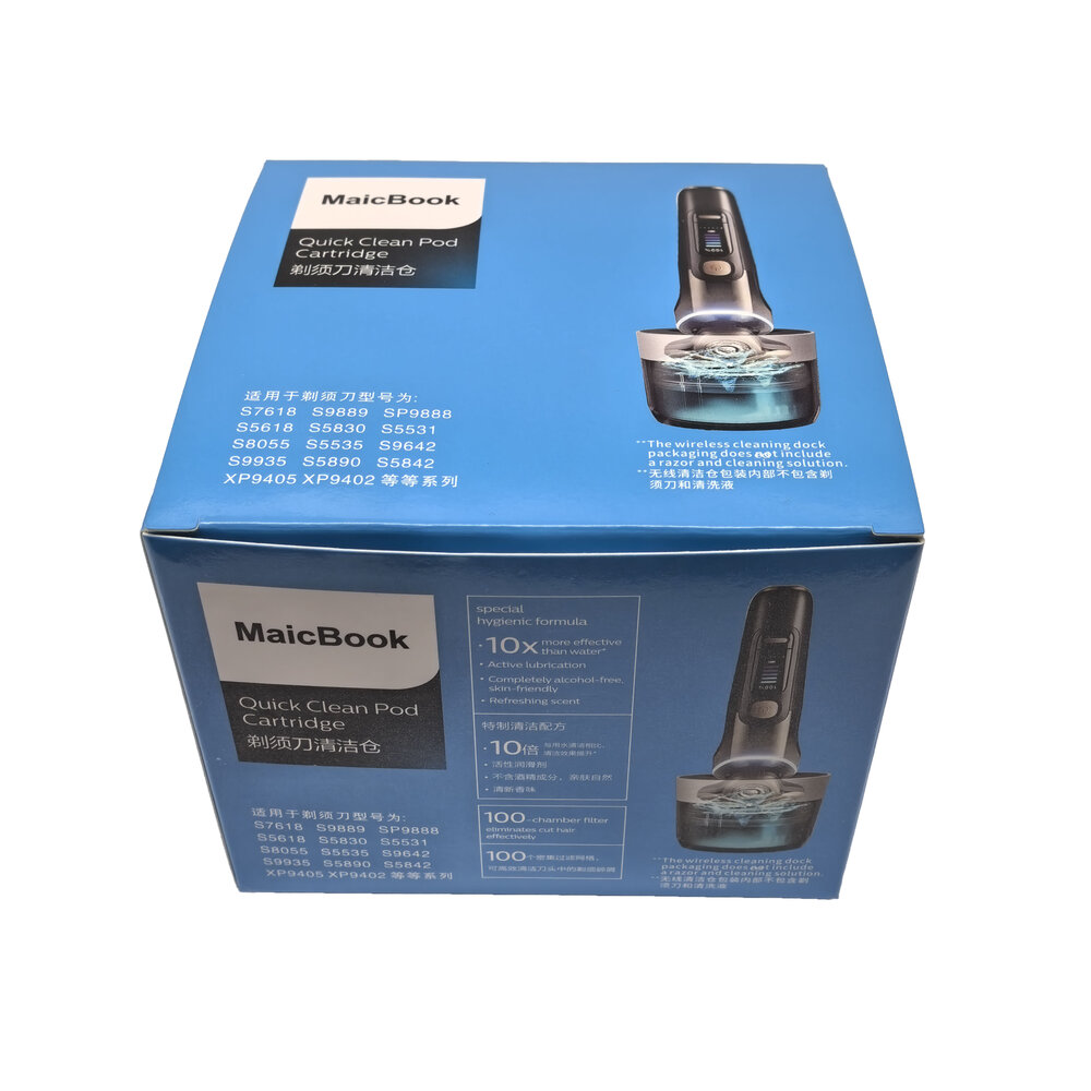 Huismerk Universele Clean Pod Scheerapparaat Reiniger voor Philips Series 5000, 7000 en 9000