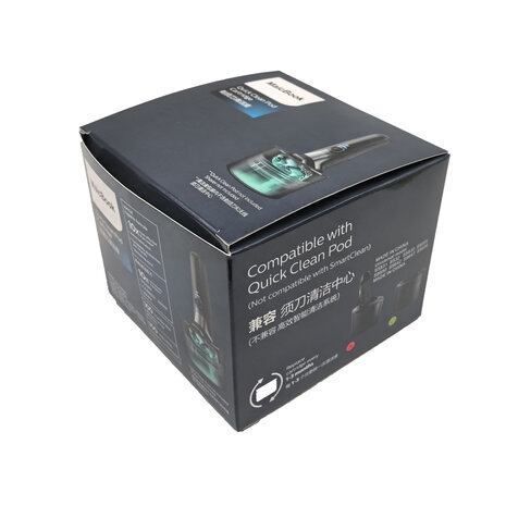 Huismerk Universele Clean Pod Scheerapparaat Reiniger voor Philips Series S5831, S532, S5830, S8055, S8850, S9642, S9647 en S9936