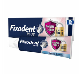 Fixodent Fixodent Dentuuradhesief 40gr Plus Fresh