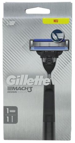 Gillette Gillette Mach 3 Design Edition Scheerhouder + 1 Mesje