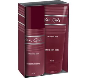 Van Gils Van Gils Strictly for Night Deodorant Spray en Douchegel Set 150 ml