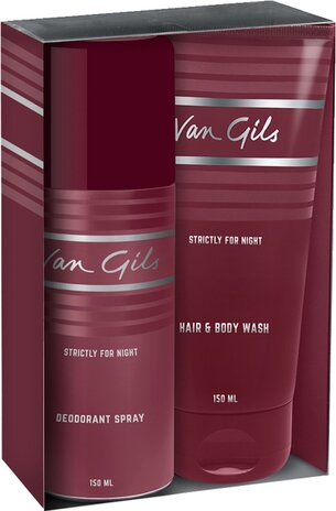 Van Gils Van Gils Strictly for Night Deodorant Spray en Douchegel Set 150 ml -