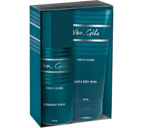Van Gils Van Gils Geschenkset Strictly Cologne - Douchegel 150ml + Deodorant Spray 150ml