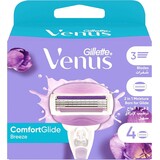 Gillette Gillette Venus Breeze Comfortglide scheermesjes 4st. Gillette Gillette Venus Breeze Comfortglide scheermesjes 4st.