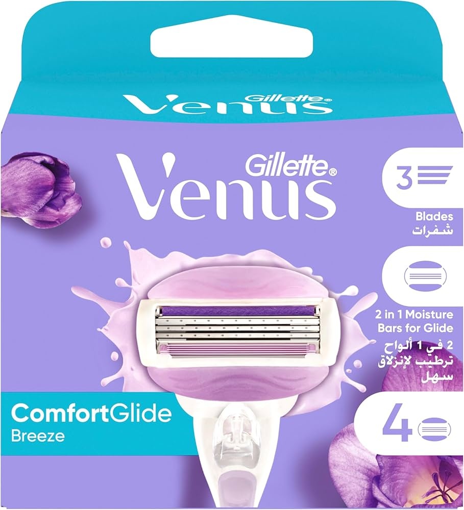 Gillette Gillette Venus Breeze scheermesjes 4st. afbeelding 1