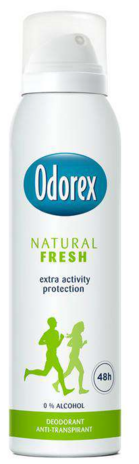 Deoleen Odorex Deodorant Spray Natural Fresh 150 ml - Verfrissende deodorant voor langdurige bescherming