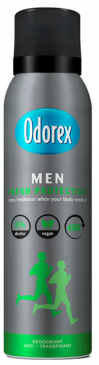 Deoleen Odorex Deodorant Spray Voor Mannen Fresh Protection 150 ml