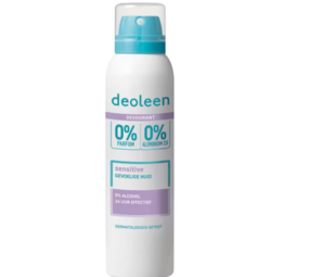 Deoleen Deoleen Deodorant Spray 0% Aerosol Sensitive 150 ml