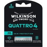 Wilkinson Wilkinson Quattro 4 Titanium Skin Protection Scheermesjes – 8 Stuks Wilkinson Wilkinson Quattro 4 Titanium Skin Protection Scheermesjes – 8 Stuks