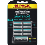 Wilkinson Wilkinson Sword Quattro Sensitive - 16 scheermesjes voordeelpack Wilkinson Wilkinson Sword Quattro Sensitive - 16 scheermesjes voordeelpack