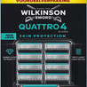 Wilkinson Wilkinson Sword Quattro Titanium Sensitive - 16 scheermesjes voordeelpack Wilkinson Wilkinson Sword Quattro Titanium Sensitive - 16 scheermesjes voordeelpack