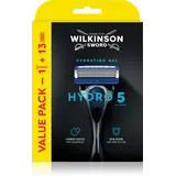 Wilkinson Wilkinson Sword Hydro 5 Scheermes met 13 Mesjes - Jaarpack Wilkinson Wilkinson Sword Hydro 5 Scheermes met 13 Mesjes - Jaarpack