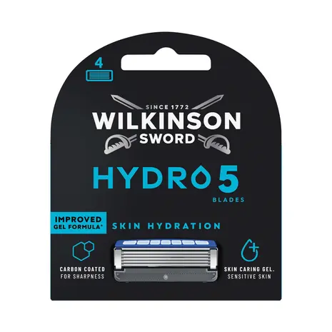 Wilkinson Wilkinson Sword Hydro 5 Scheermesjes Skin Protection - 4 Stuks voor een comfortabele scheerervaring
