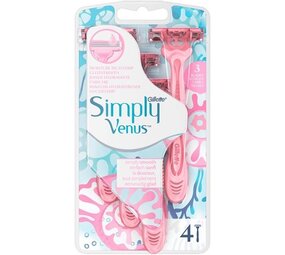 Gillette Gillette Simply Venus 3 - 4  Wegwerpmesjes