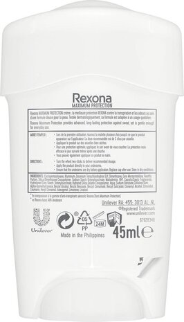 Rexona Rexona Maximum Protection Sensitive Dry Deodorant 45 ml - Effectieve bescherming tegen transpiratie