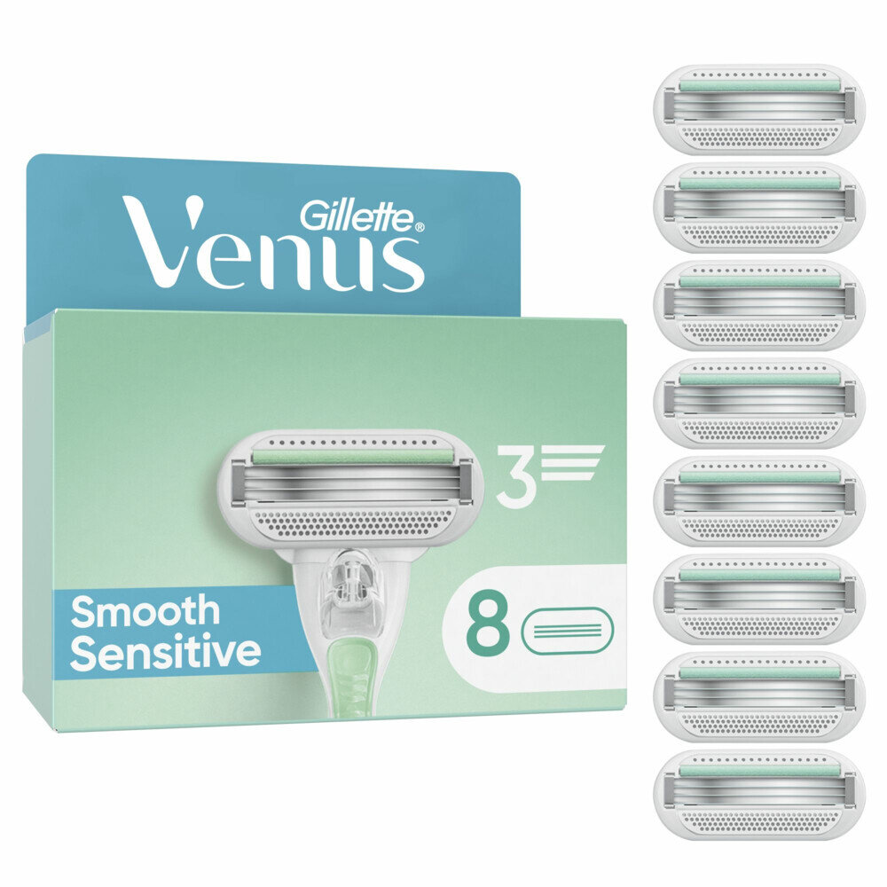 Gillette Gillette Venus Mesjes 8-pack Smooth Sensitive - 8 stuks